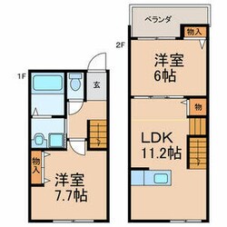 マルシェルブ柏の物件間取画像